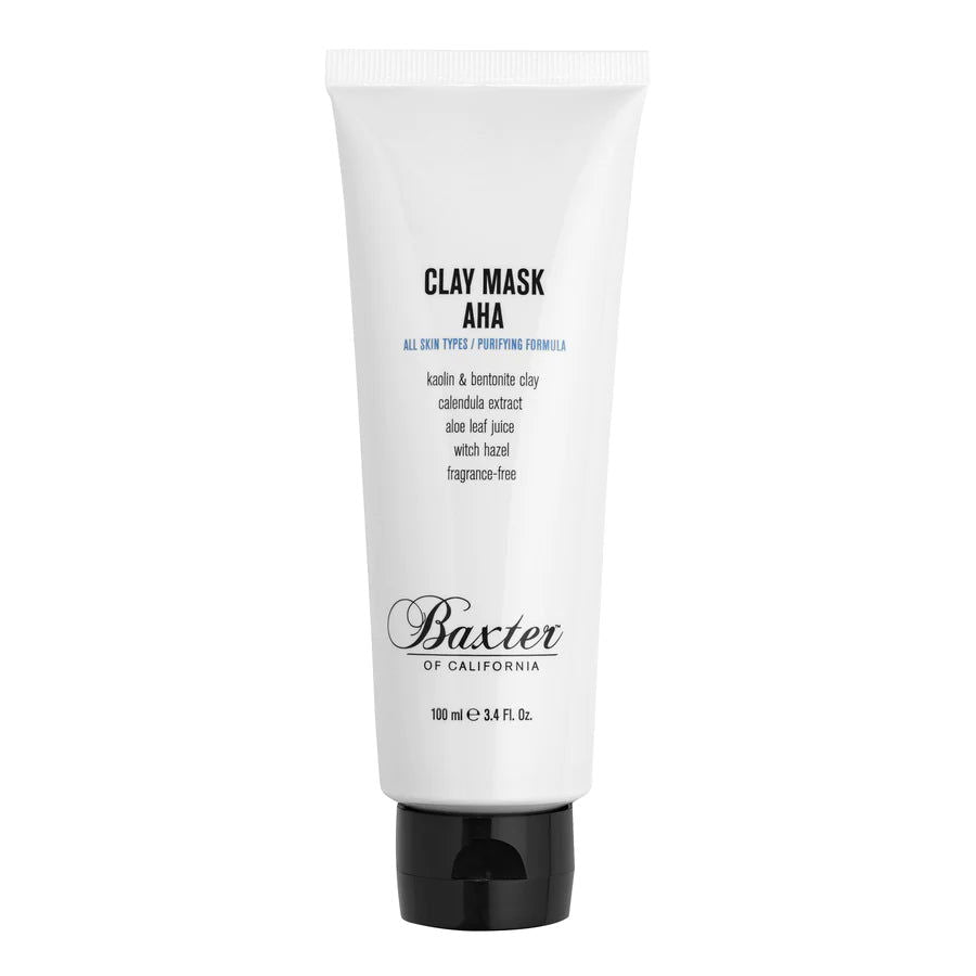 Baxter of California Clay Mask For Men | AHA Purifying Formula