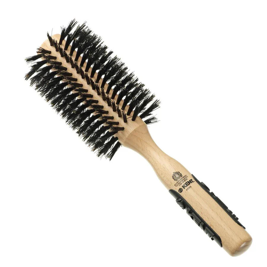 KENT PF03 "Perfect For" Volumising 60mm Bristle Nylon Mix Round Brush - Kess Hair and Beauty
