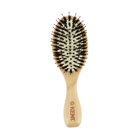 KENT LPF1 "Pure Flow" Vented Oval Cushion Bristle Nylon Mix Hairbrush - Kess Hair and Beauty