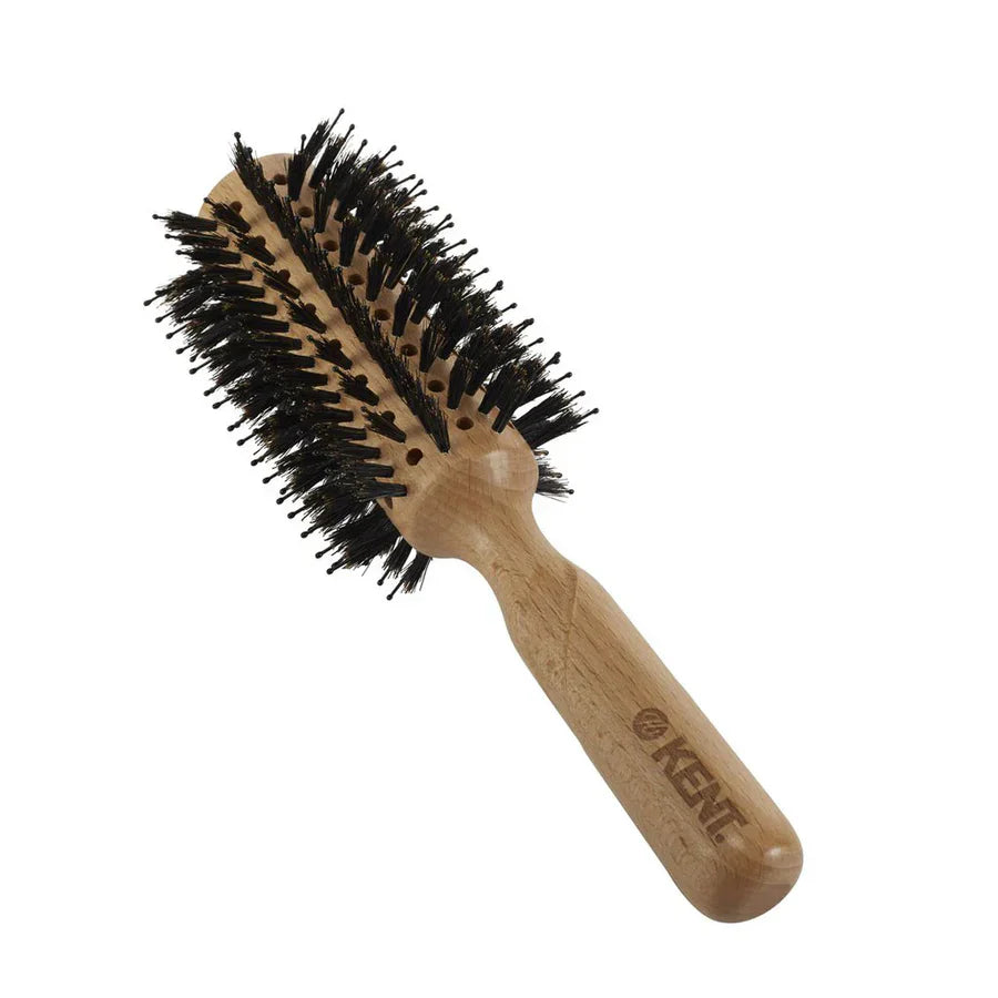 KENT LPF5 "Pure Flow" Large Vented 35mm Bristle Nylon Mix Round Brush - Kess Hair and Beauty