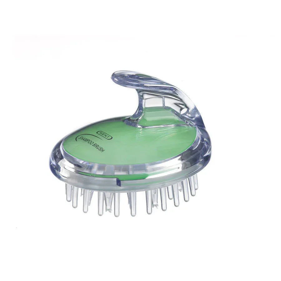 KENT Shampoo and Scalp Massage Brush in Green - Kess Hair and Beauty