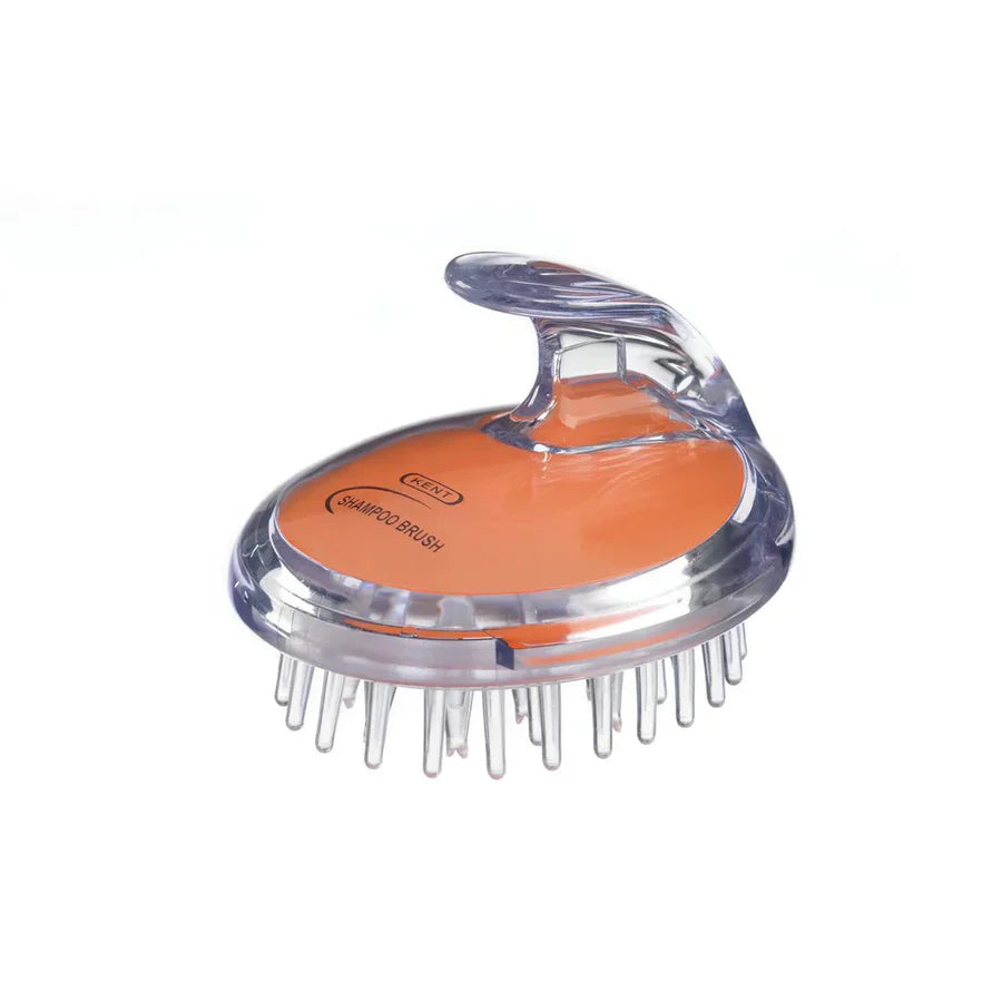 KENT Shampoo and Scalp Massage Brush in Orange - Kess Hair and Beauty
