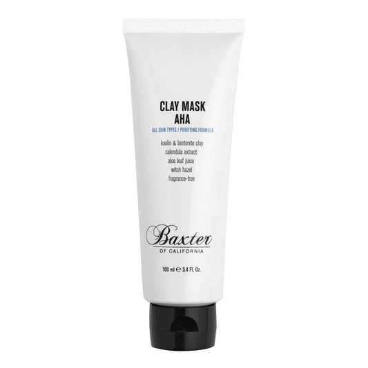 Baxter of California Clay Mask For Men | AHA Purifying Formula