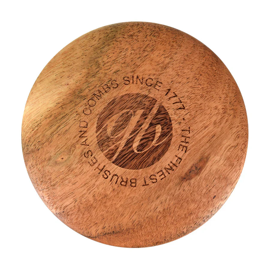 Kent Luxury Shaving Soap in Dark Wood Bowl - Kess Hair and Beauty